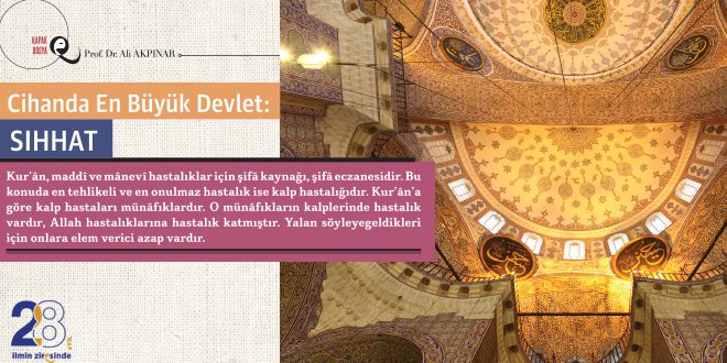 Cihanda En Büyük Devlet: Sıhhat