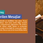 Tefsirlerde Yaşanmış Hikâyelerle Verilen Mesajlar