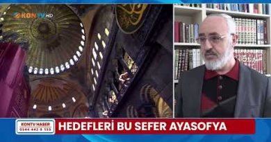 Hedefleri bu sefer Ayasofya kapak