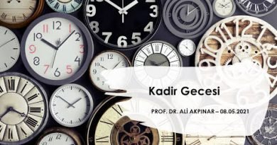 Kadir Gecesi Vaazı kapak