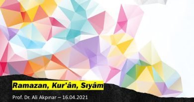 Ramazan, Kuran, Siyam kapak