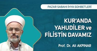 Kur'an ı Kerim, Gazze'deki Savaşı Gündeme Almamızı Emrediyor.! | Prof. Dr. Ali Akpınar kapak