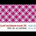 4/3 Nisâ Sûresi 29-42. Âyetler Tefsiri