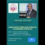 Polatlı İHO – Prof. Dr. Ali AKPINAR ile Söyleşi (İmam Hatip Okullarının Kuruluş Yıldönümü )