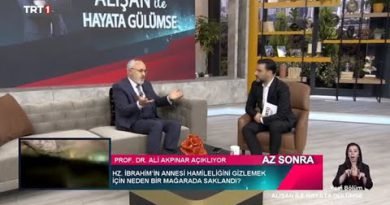 TRT 1 Alişan İle Hayata Gülümse Prof. Dr. Ali Akpınar 31.12.2021 kapak