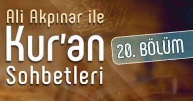 20. Ali Akpınar ile Kur'an Sohbetleri kapak