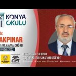KUR’AN’I ANLAMAYA DOĞRU – Prof. Dr. Ali AKPINAR – 12.11.2023