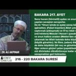 Tefsir Dersleri (bakara Suresi 216 – 220 Ayetler)