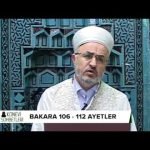 Tefsir Dersleri (bakara Suresi 106-112 Ayetler)