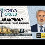 ES-SABÛNÎ (AHKÂM TEFSİRİ) OKUMALARI – Prof. Dr. Ali AKPINAR – (FATİHA SURESİ TEFSİRİ ) – 18.02.2024