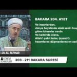 Tefsir Dersleri (bakara Suresi 203 – 211 Ayetler)