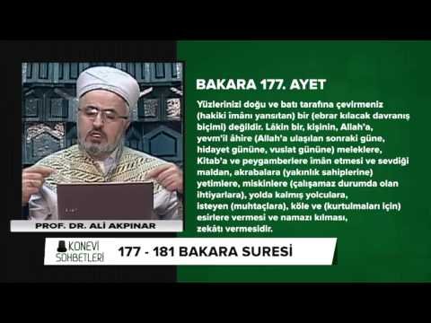 Tefsir Dersleri (bakara Suresi 177-181 Ayetler)