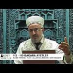 Tefsir Dersleri (bakara Suresi 113-119 Ayetler)