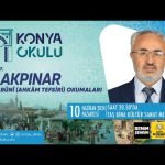 ES-SABÛNÎ (AHKÂM TEFSİRİ) OKUMALARI – Prof. Dr. Ali AKPINAR – ( KURBAN ) 10.06.2024