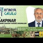 ES-SABÛNÎ (AHKÂM TEFSİRİ) OKUMALARI – Prof. Dr. Ali AKPINAR – ( KISASTA HAYAT VARDIR ) 03.06.2024