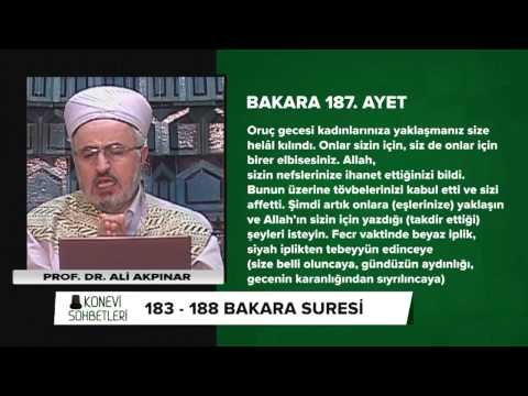 Tefsir Dersleri (bakara Suresi 183-189 Ayetler)