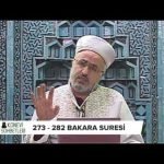 Tefsir Dersleri (bakara Suresi 273- 282 Ayetler)