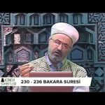 Tefsir Dersleri (bakara Suresi 230 – 236 Ayetler)